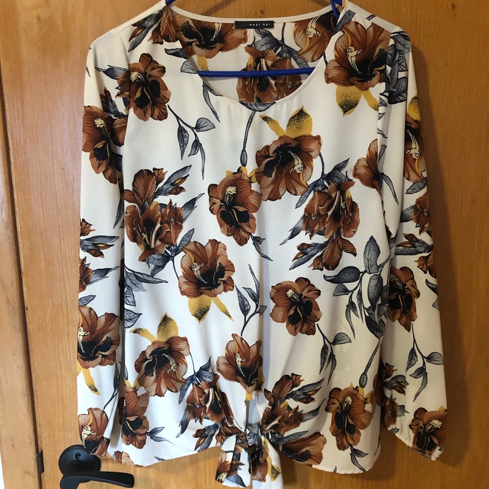 Flower blouse